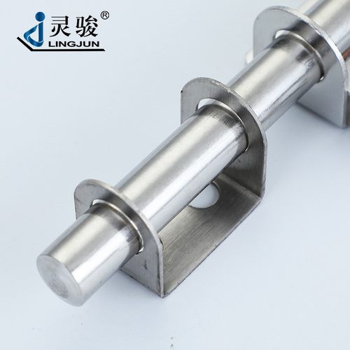 不锈钢防盗铁门老式门栓锁牌插销家用可挂锁不锈钢门牛左右插销