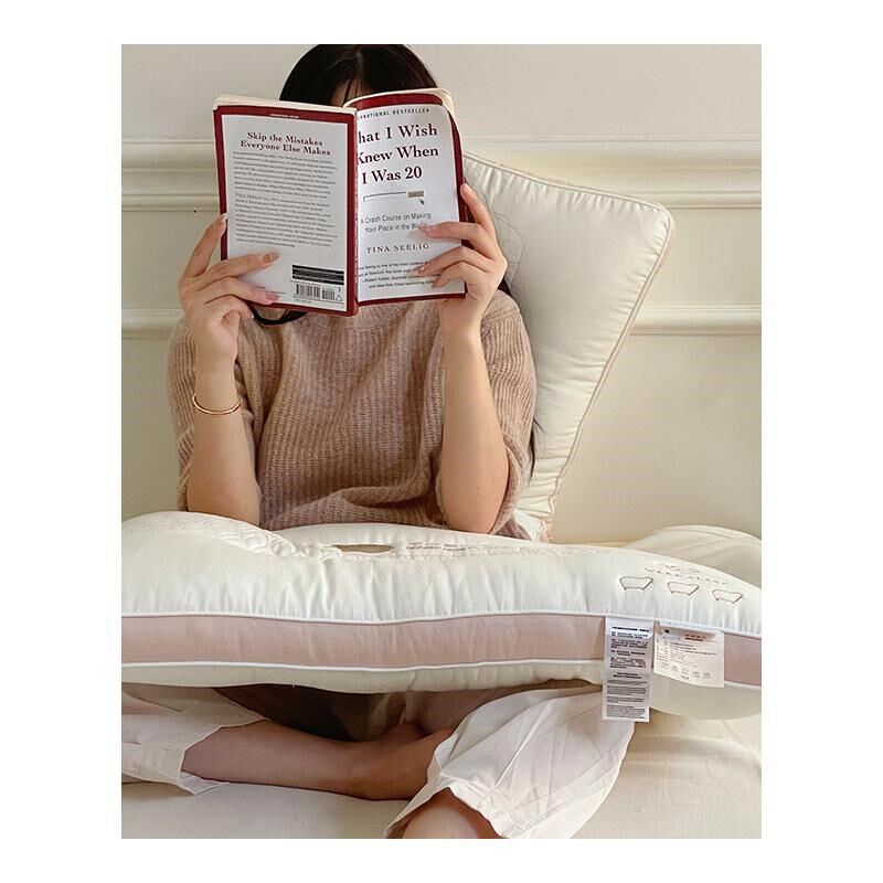 超柔软枕头枕芯家用单个女成人护颈椎助深度睡眠觉专用一对整头男