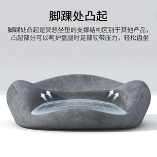 打坐垫禅修专用垫坐椅家用地上懒人团蒲冥想双盘腿神器榻榻米蒲团