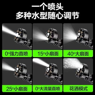 无线锂电池电动刷车洗地神器 高压水枪家用强力增压水枪2024新款