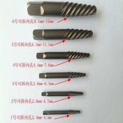 断螺丝取G出器轴承钢拆坏滑丝螺丝螺丝攻螺丝攻断头螺丝取 速发