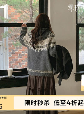 2025大码淑女柔软灯芯绒压褶花边半身裙微胖mm显瘦易搭长裙79161