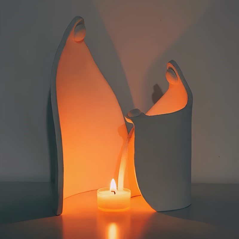 独丸守护香薰烛台家居香氛蜡烛摆件治愈系桌面装饰小众高级伴手礼