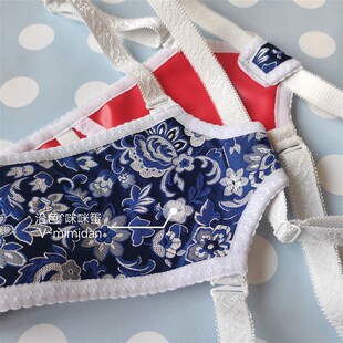 沿色咪咪蛋h122防漏加宽锦缎胶皮 男女通用卫生带经期内裤生理裤