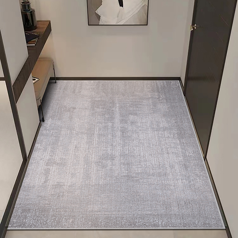 高端圈绒入户门地垫防滑玄关进门门垫大门口家用脚垫轻奢地毯可洗