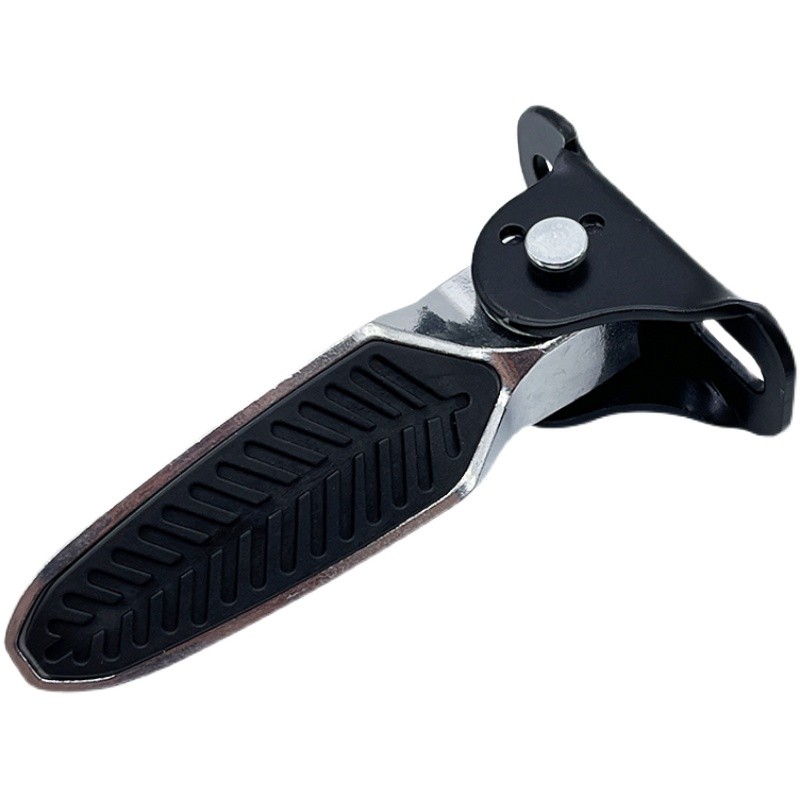 电动车新国标小号脚蹬改装可折叠后脚踏铝合金后搁脚踩脚踏板配件