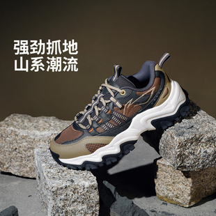 李宁LI-NING山行男鞋2025冬季新款潮流舒适耐磨休闲运动鞋AGCV247