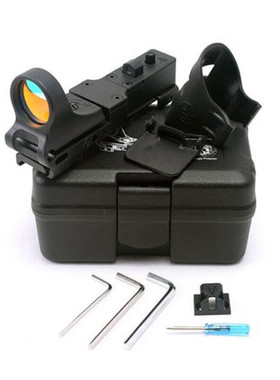 C-MORE红点高清抗震竞技瞄具高清20mm大视野模型摆件弹弓玩具