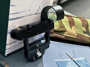 国产复刻全金属全功能OKP-7绿色倒三角分化红点摄影配件弹弓配件