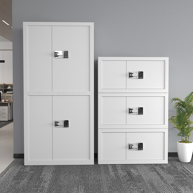 速发电子物码办保密柜文件柜锁公室资料柜家用指纹锁保险储密柜