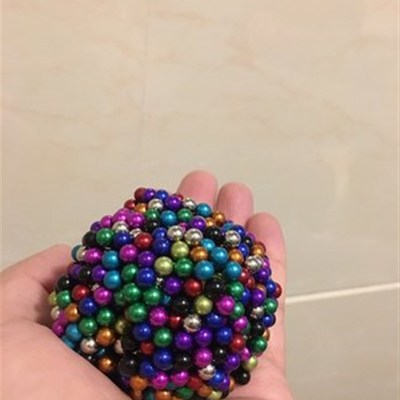 速发彩色拼装巴克铁力球1000000磁颗便宜魔力0球十颗魔法吸磁石玩