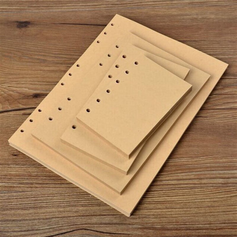 速发A7记6B5横4A线活页日记本A事本替芯活页纸内芯白纸纸