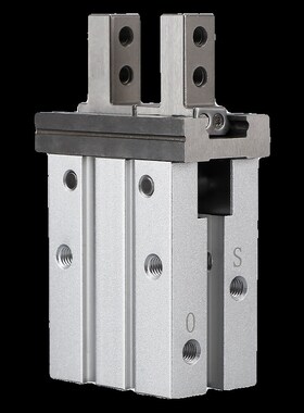 速发气动手指气爪MHZL2机械手小2平行夹缸MHZ2-16D/12型5D2D4S