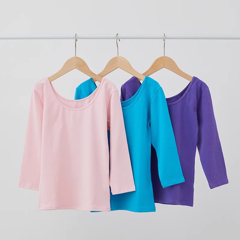 速发成蹈练功服舞人长袖上衣芭日跳舞训练蕾常