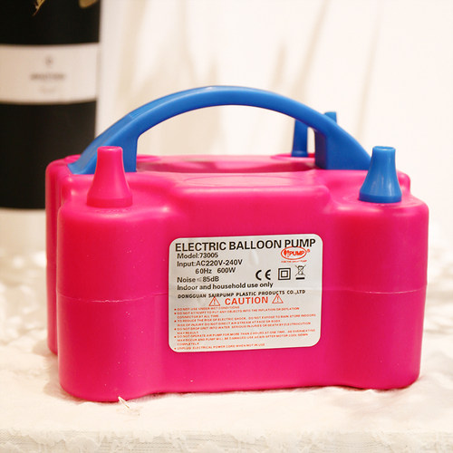 速发电动气球气筒省力高效充气风全双口出质品安加长设计