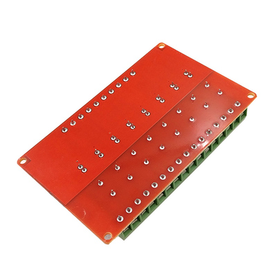 带保险丝12V 现货速发 8路固态继电器模块 扩展板 高电平触发