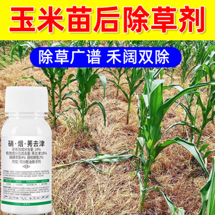 玉米苗后除草正品剂硝烟秀去津整箱玉米地除草烂根剂安全不伤苗