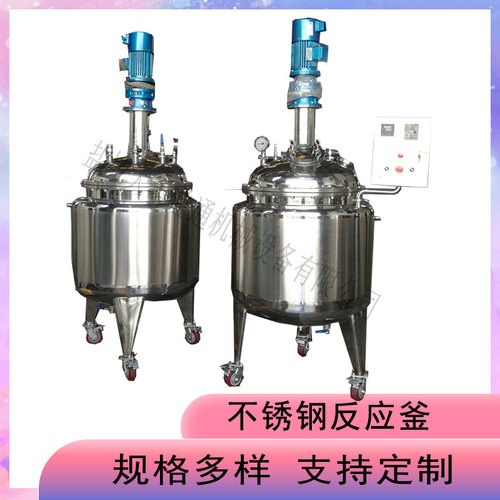 内盘管电加热真空反应釜  搅拌反应设备多功能