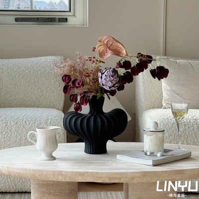 【小众高级】中古风仿真花摆件