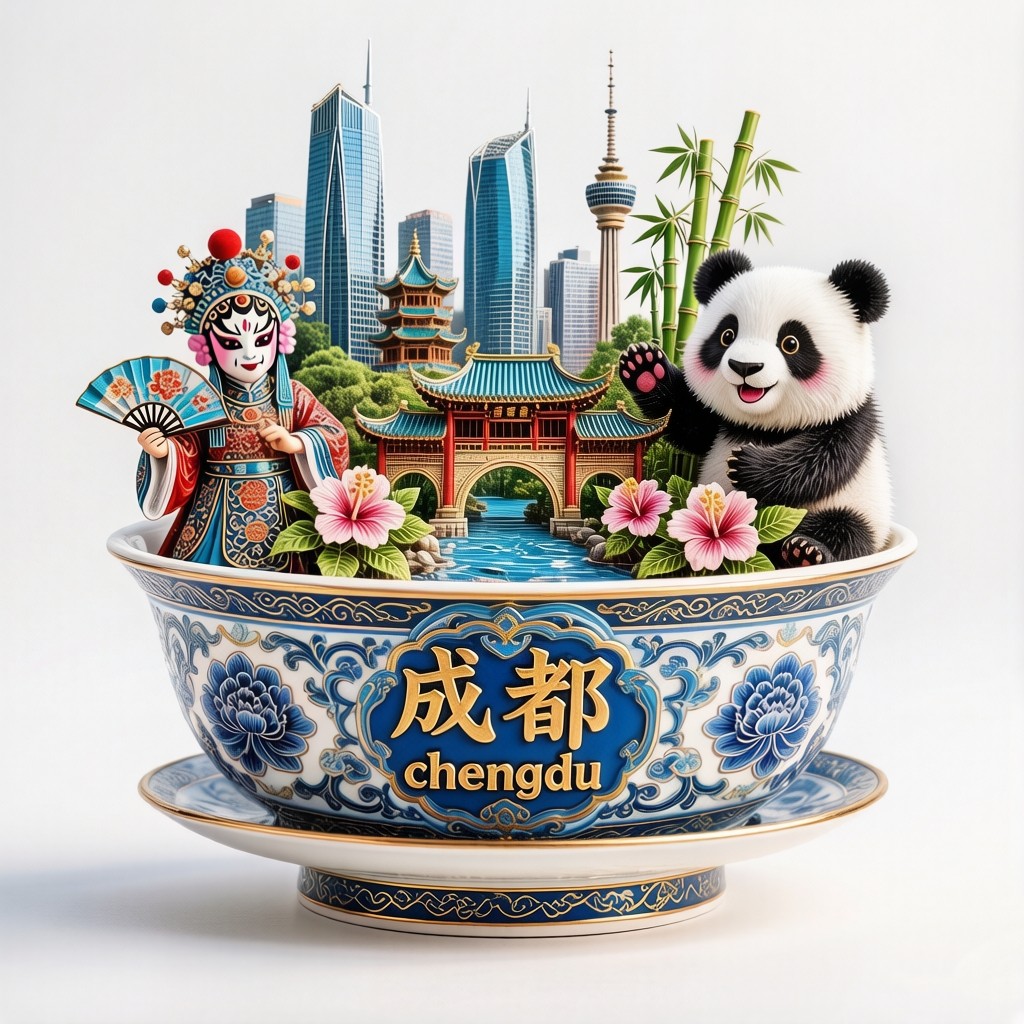四川旅游纪念品文创冰箱贴磁吸