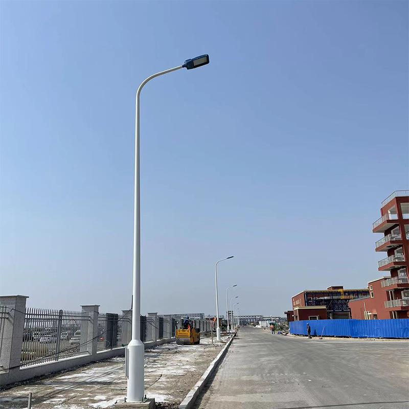 路灯LED户外市电6米新农村8米10米道路照明工程单臂路灯双臂路灯