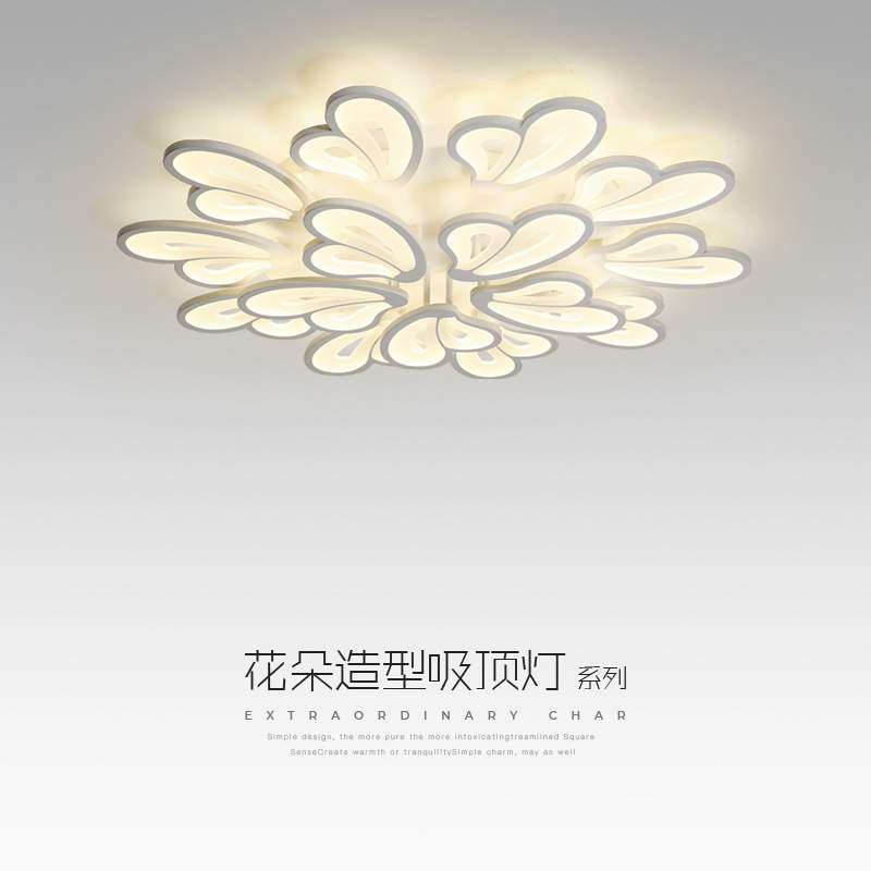 客厅主灯简约现代2025新款蝴蝶网红广东中山大厅卧室吸顶灯具套餐,3C数码配件,USB灯,淘宝优惠券,粉丝福利购,淘宝优惠卷
