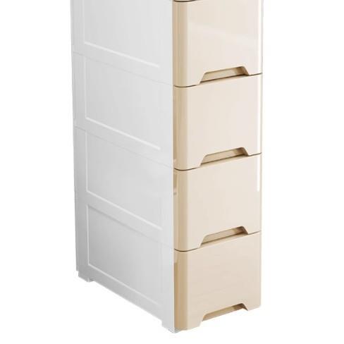 20//37cm夹缝收纳柜抽屉式卫生间储物柜子塑料窄隙厨房多层置极凯