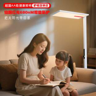 红光增益普瑞全光谱大路灯落地灯无蓝光无频闪高显指台灯学习护眼