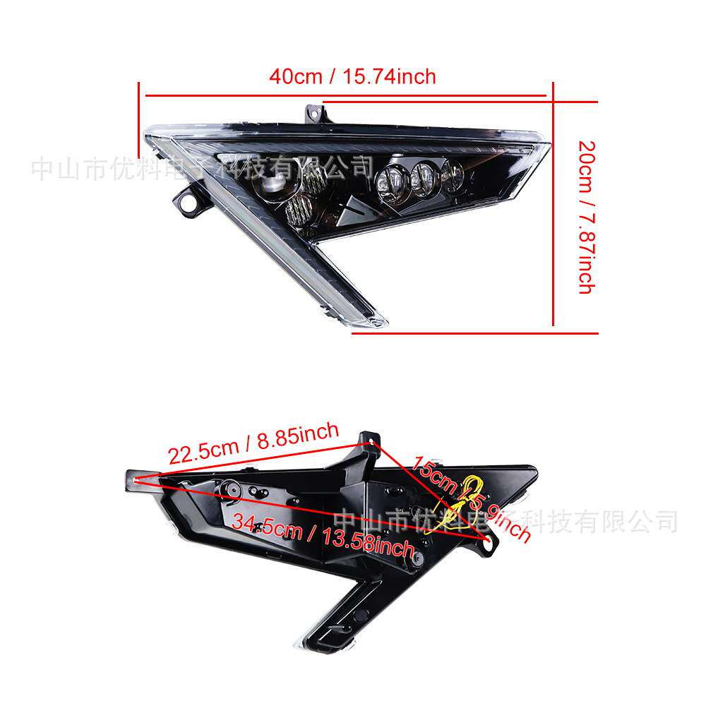 适用于北极星前照LED灯转向信号灯2414538RZR PRO XP2020-2021年