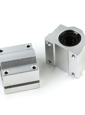 速发直线轴式SS CCS8 10 12 16 20 25 0 5 40UU加长箱承光轴滑块