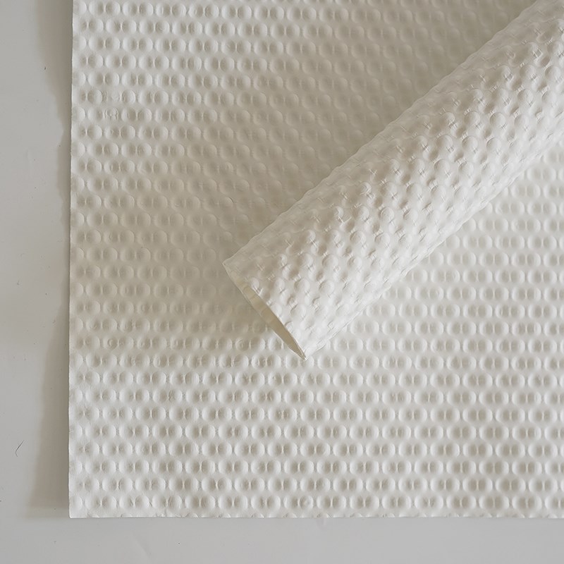 速发立后 泡芙屿体压纹纸花束包花纸礼品包装防水花店花艺资材