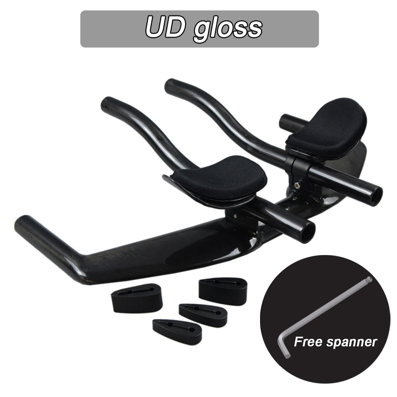 速发把0地1年无标全碳纤维死飞破风TT2 公路自行车休息把 场2把包