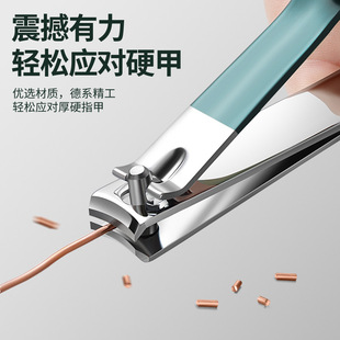 指甲剪不锈钢修甲修脚专业工具包美容美甲全套 指甲刀套装
