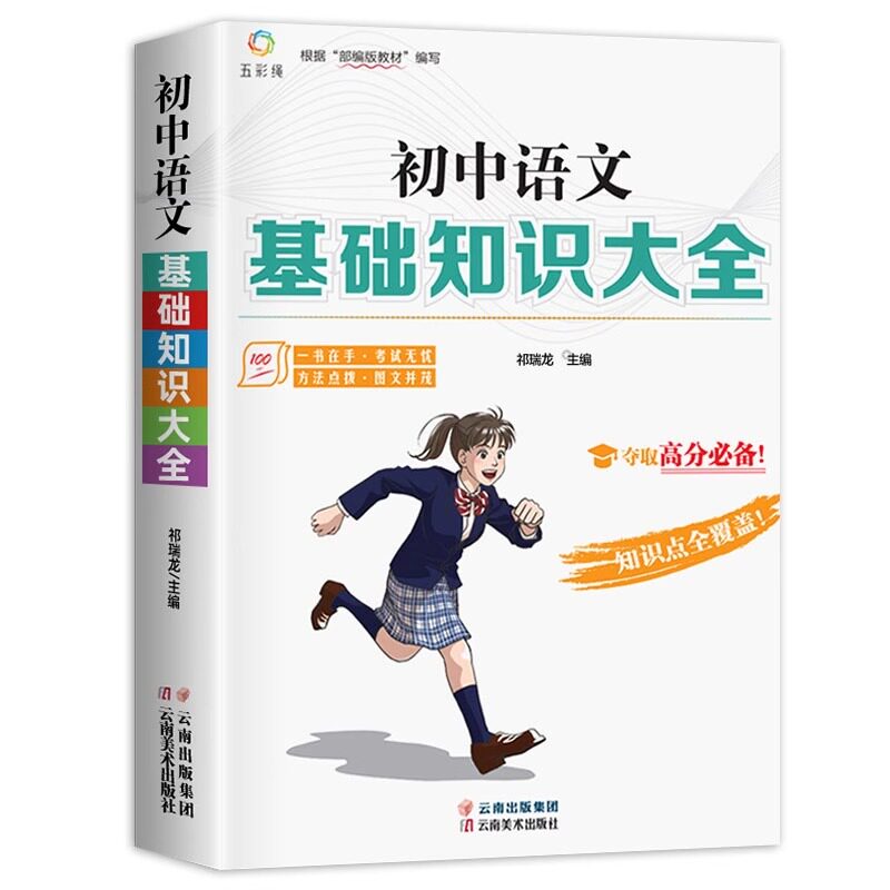 初中语文基础知识大全初一二三全套中学教辅七八九年级初中生辅导