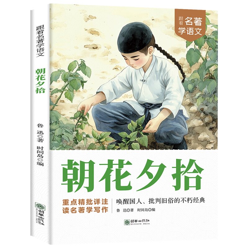 跟着名著学语文朝花夕拾唤醒国人批判旧俗中小学课外读物文学经典