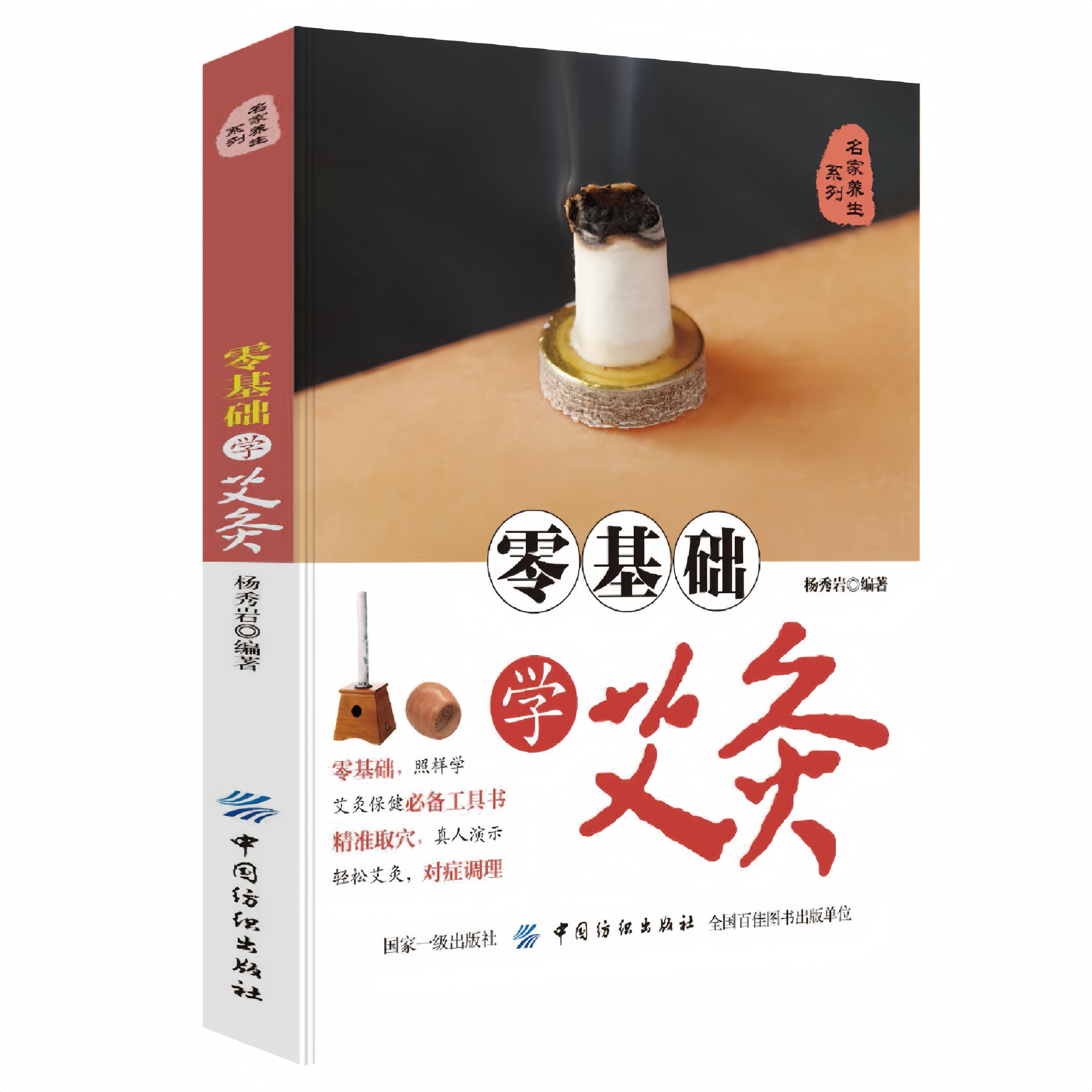 零基础学艾灸 掌握艾灸经络穴位手法技巧家庭艾灸调理实用教程