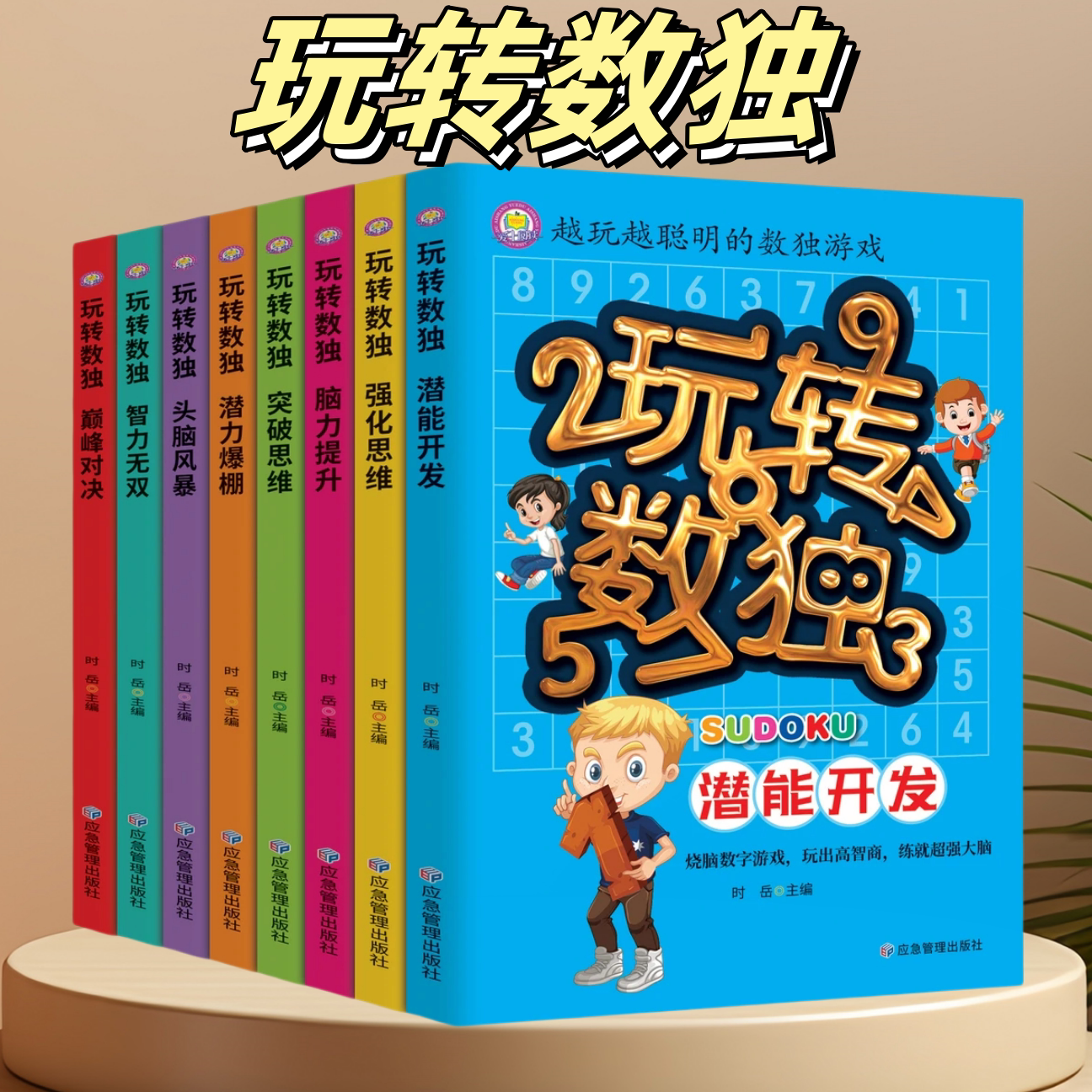 玩转数独儿童数独游戏入门到精通玩转数独阶梯训练数学思维图书籍