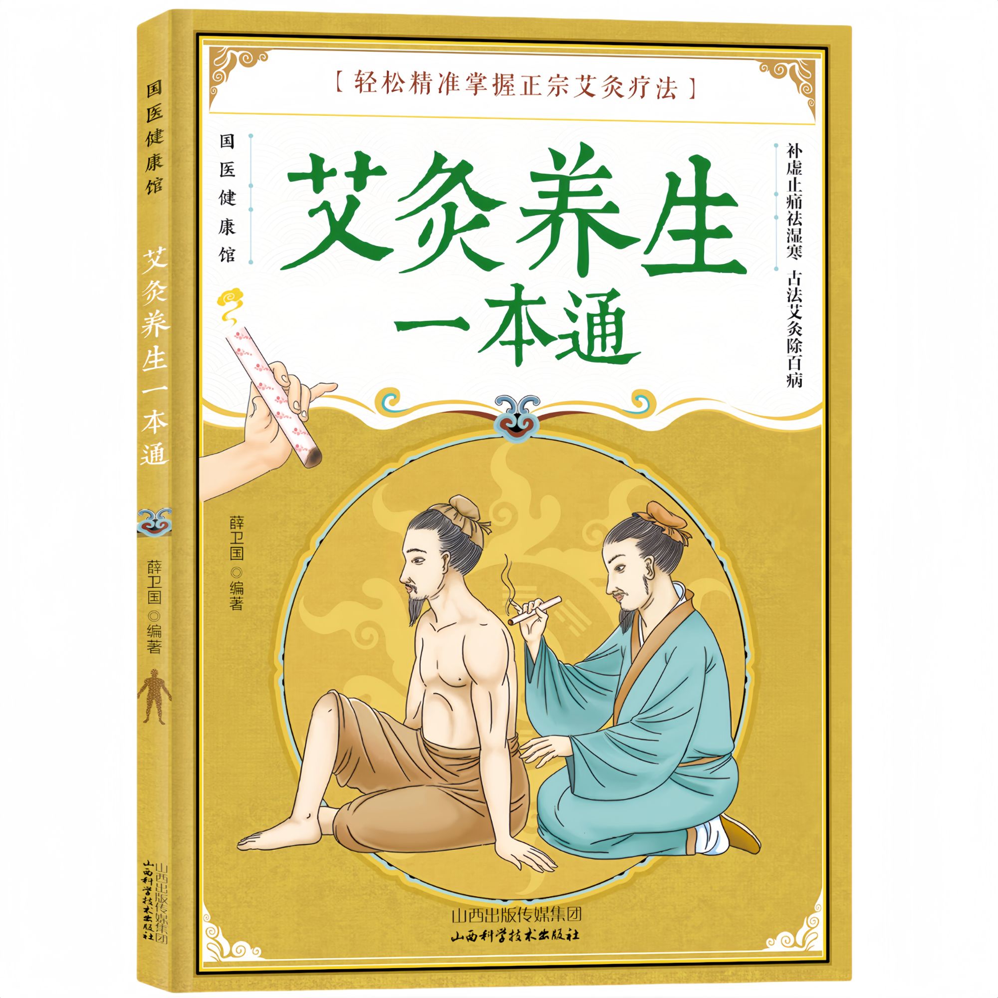 艾灸养生图解速通中医艾灸法穴百科治病指南书籍正版医学知识书籍