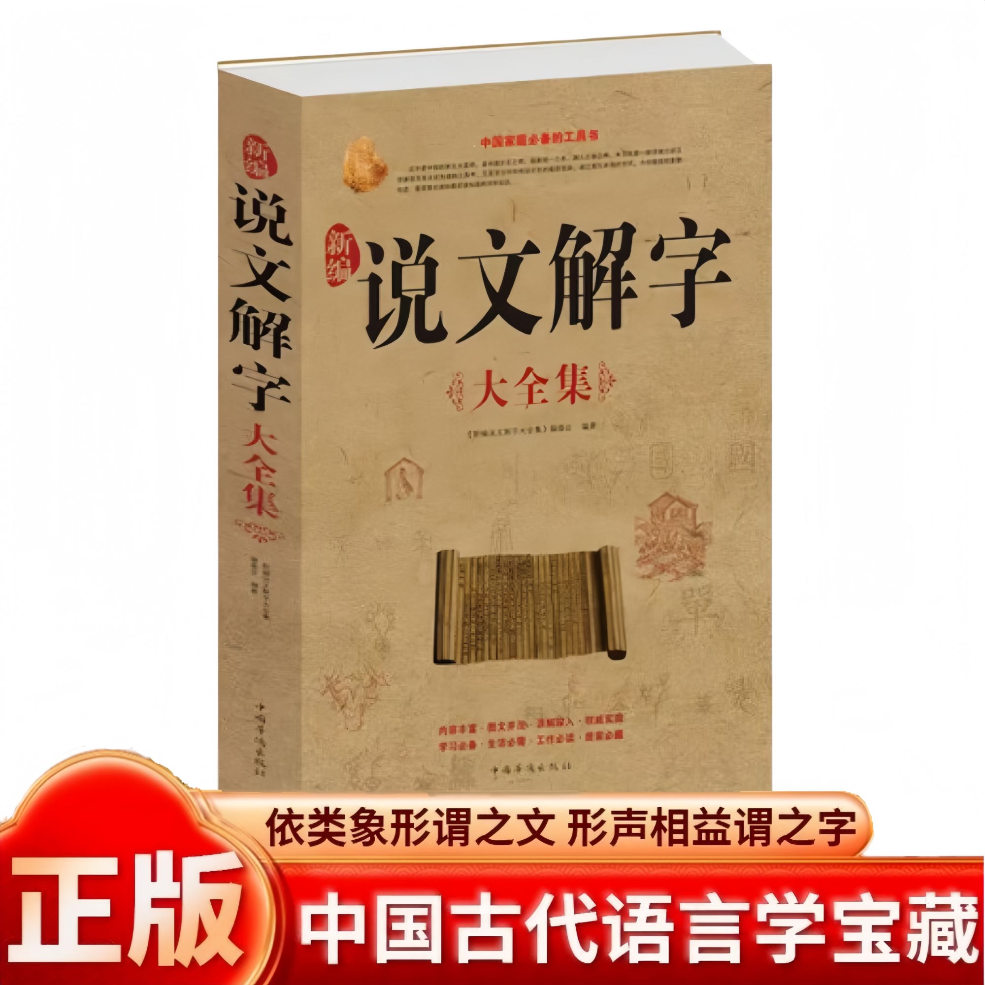 说文解字 许慎著 详解汉字起源构成造字逻辑汉字历史汉语言书籍