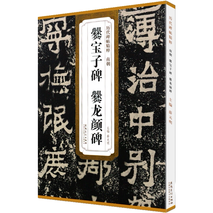 南朝爨宝子碑爨龙颜碑 历代精粹 含体旁注和解析 隶书毛笔临摹书