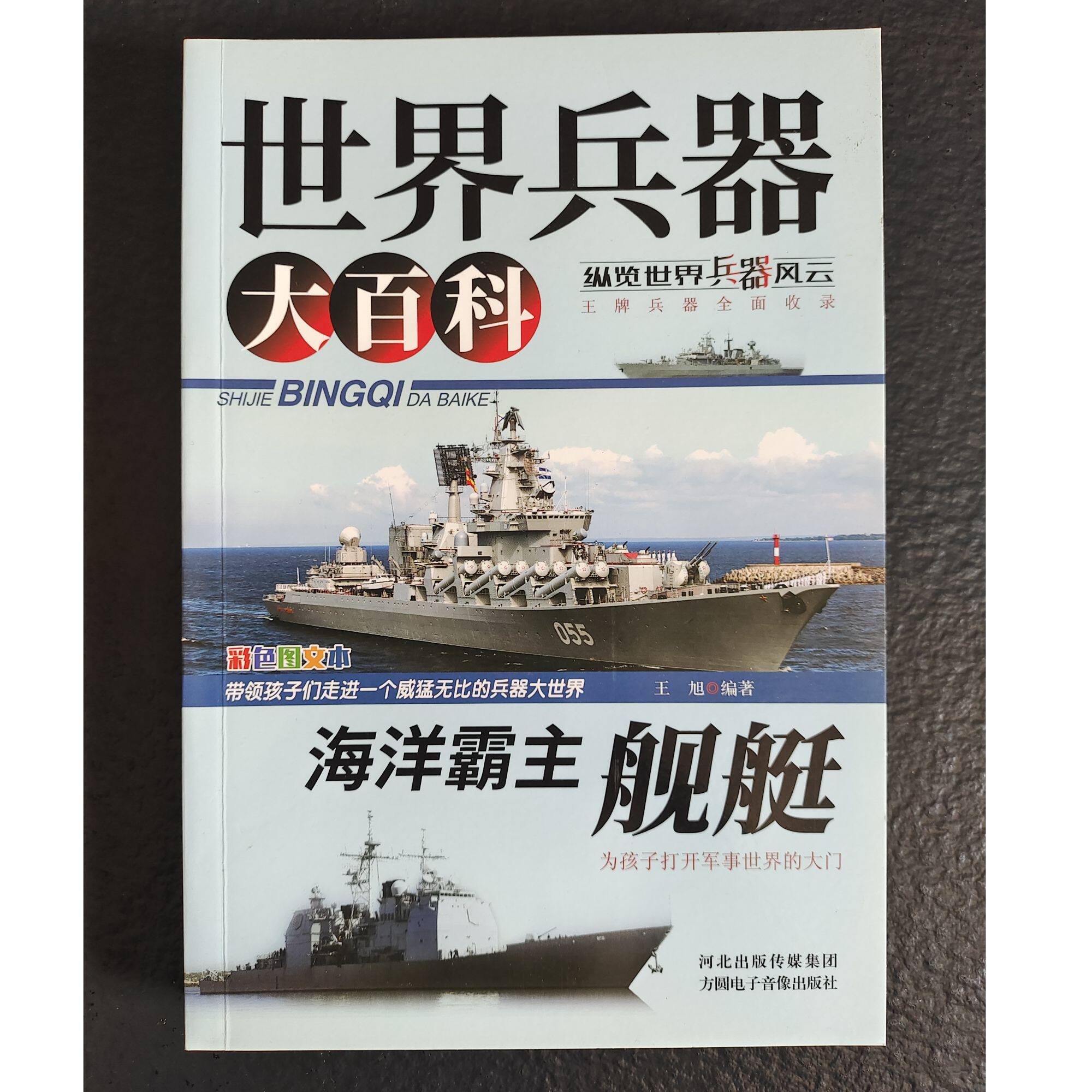 世界兵器大百科-舰艇 新式武器国防知识科普百科青少年军事书籍