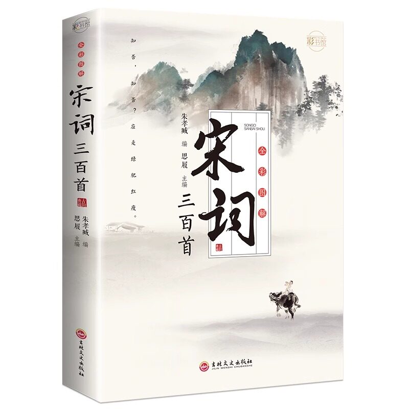 宋词三百首 全彩加厚本中国古诗词点评注释中小学青少年宋词赏析
