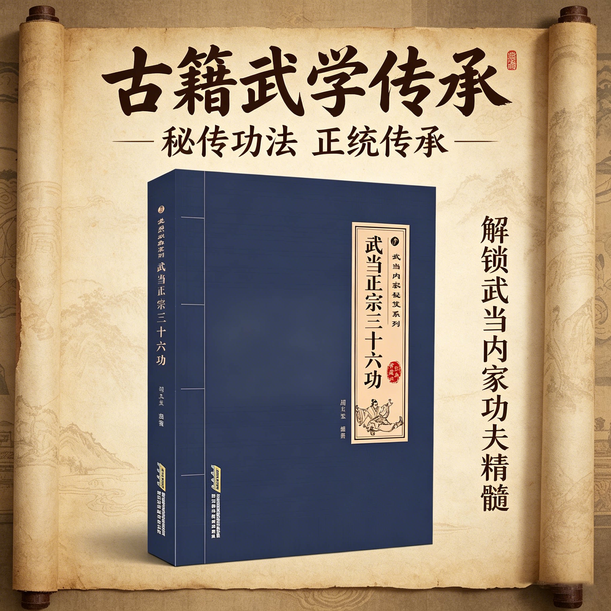 正版武当正宗三十六功 原版原著图解强身健体武术功法书籍