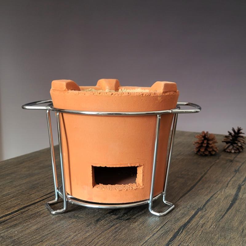 围炉煮茶配件碳炉隔热底座全套陶炉铁架烤茶炉凉炉托防烫