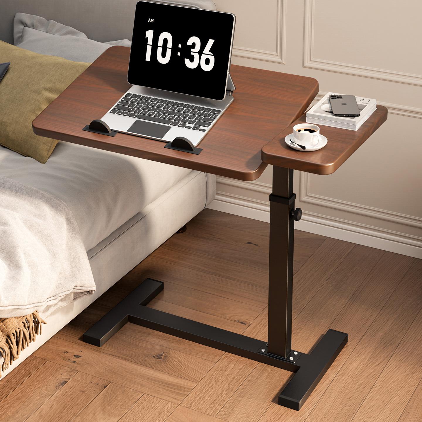 可移动边几折叠书桌升降电脑桌家用床上学习桌床边桌客厅沙发卧室