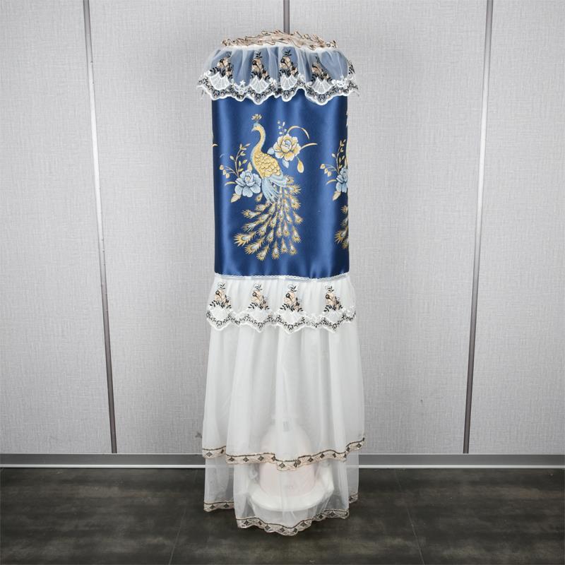 挂烫机罩定制全包布艺纱款双杆衣架拉炼 链 防尘罩落地家用圆柱款