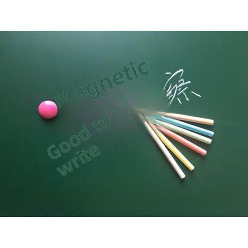 加厚磁性软黑板墙贴，用于儿童家庭涂鸦教学办公室培训可擦绿色白