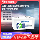三轮低速四轮电动车老头乐磷酸铁锂电池大容量48v60V72V电瓶 顶恒