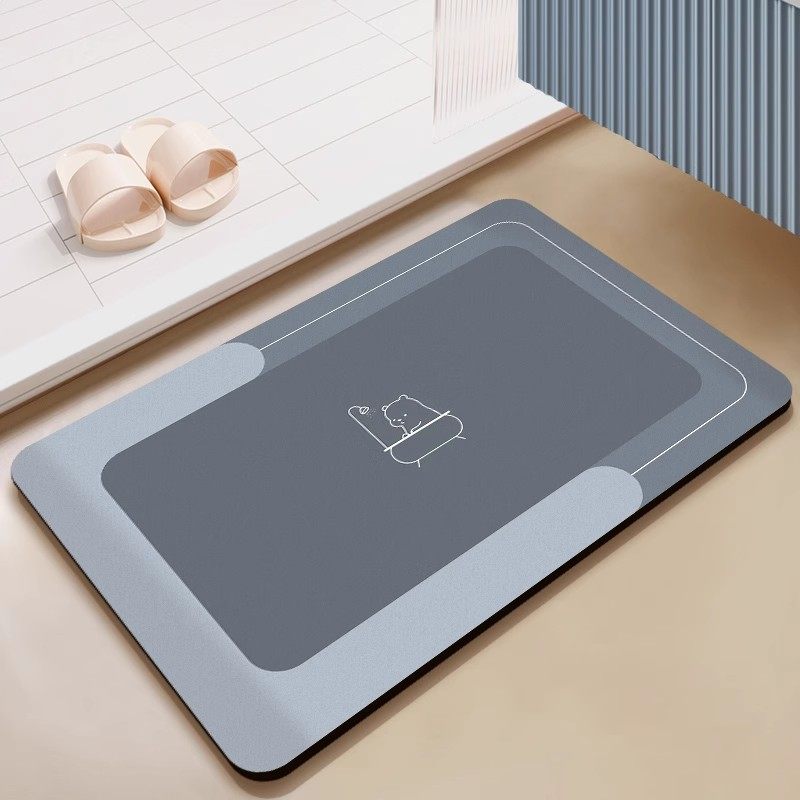 洗手间浴室门口吸水防滑进门硅藻泥脚垫家用卫生间地毯洗手间地垫,个性定制/设计服务/DIY,地毯/地垫定制,淘宝优惠券,粉丝福利购,淘宝优惠卷