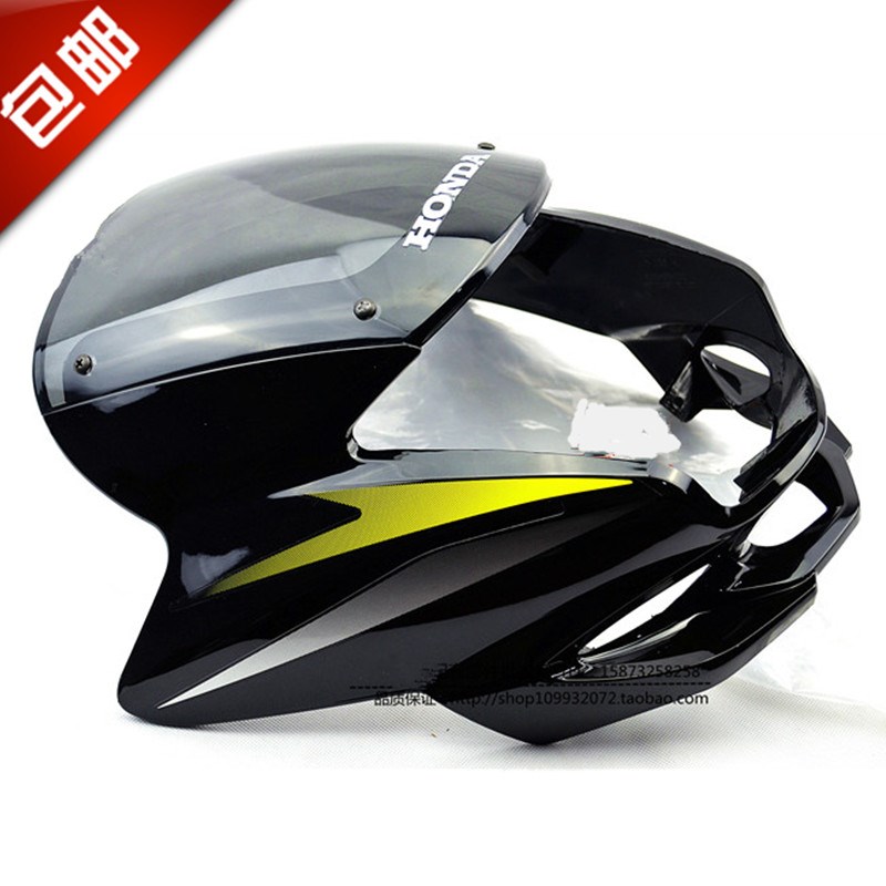 适用飞肯迅翼FK125-8G飞鹰FY125-18速卡迪sk125-5大灯导流罩头罩